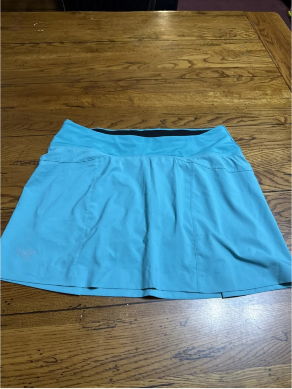 Arc'teryx Women's Lyra Technical Athletic Skirt Skort Teal Blue Size Small S99